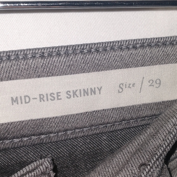 Pilcro Charcoal Skinny Jeans - Picture 7 of 7